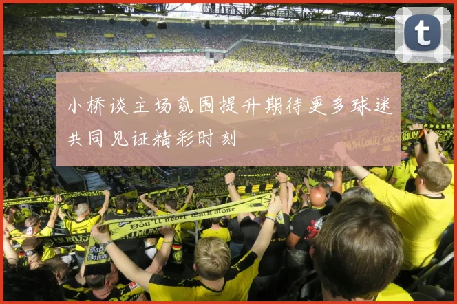小桥谈主场氛围提升期待更多球迷共同见证精彩时刻